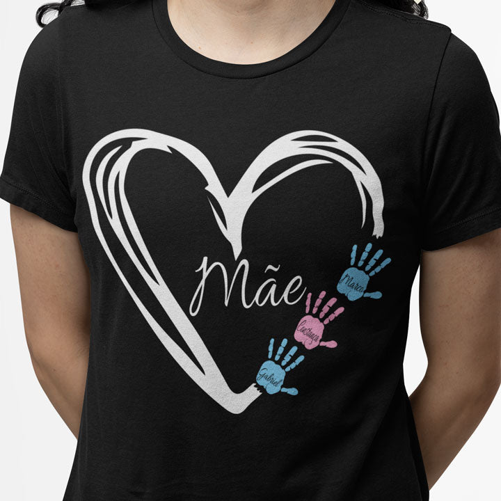 Mãe Coração com mãos - Sê-Tu